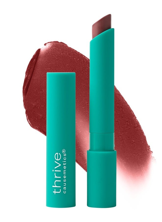 Thrive Causemetics Sheer Strength Soft Blur Lip Balm, Everyday Makeup Essential for Women, Lightweight & Creamy Lips Balm, Long Lasting Hydration, Vegan, Shade Nancy (Natural Plum) - Image 1